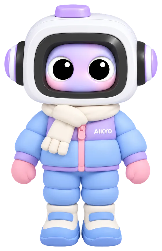 Winter outfit, standing